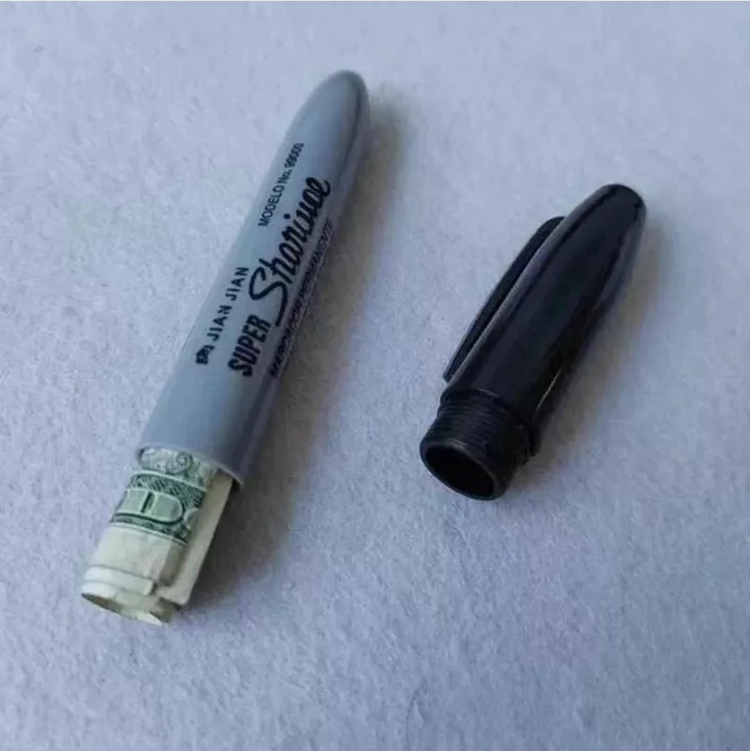 SECRET STASH MARKER 🚫 IT WRITES! Pen Safe Container Storage Hidden Compartment