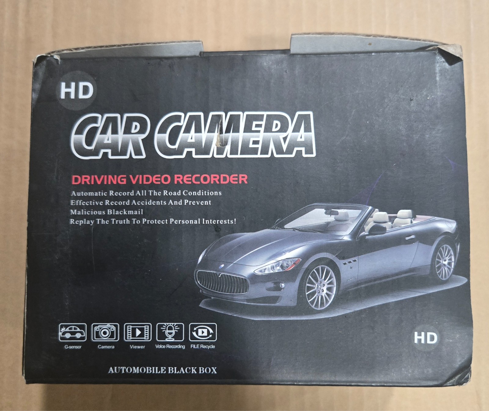 Car Camera Driving Video Recorder (Unused in Box)