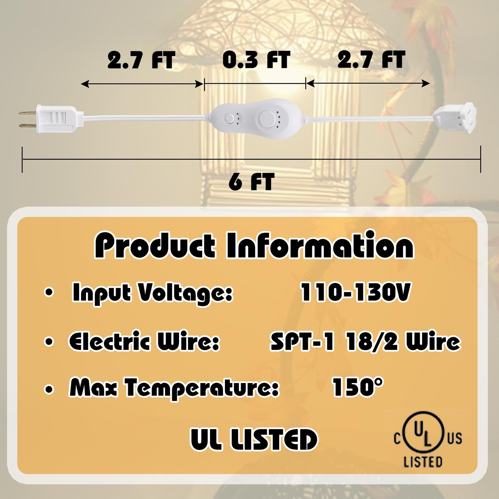 Plug in Dimmer, Upgrade Lamp Dimmer Switch, Timer Dimmers, Slide Control Light T