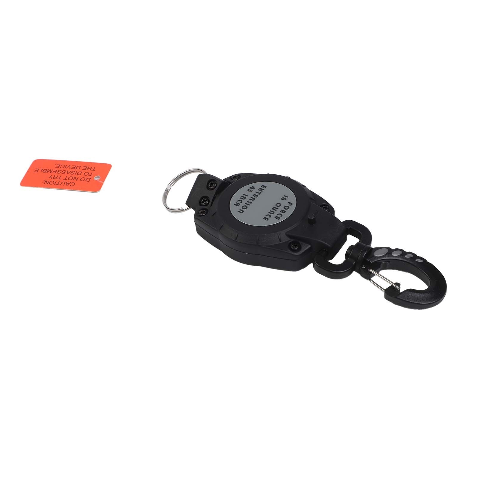 Retractable Dive Accessory with Clip for Easy Gear Management while Underwater