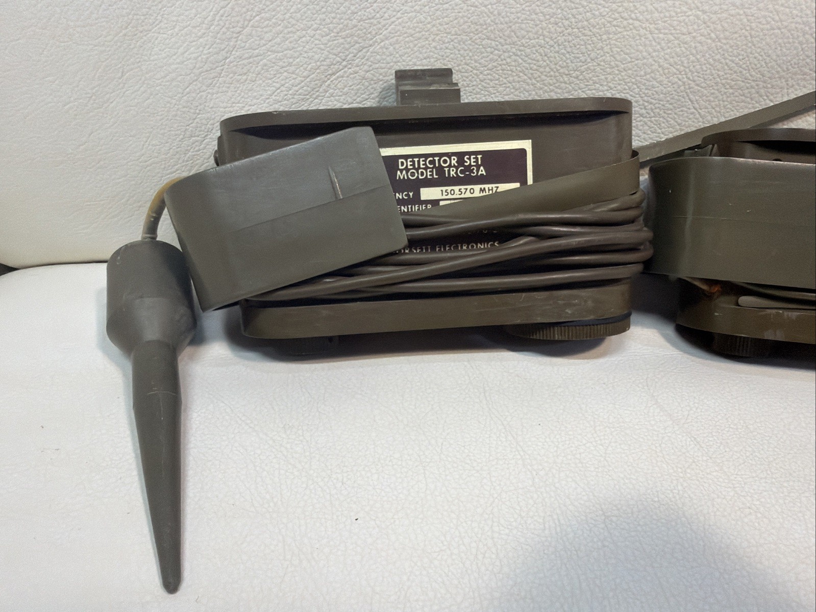 Vietnam USGI TRC-3A Seismic Vibration Intrusion Detection Set