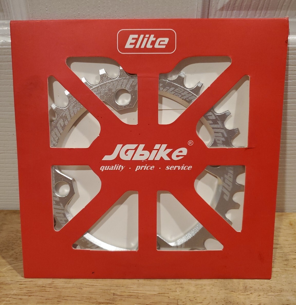 JG Bike Elite Round 104  34T bike single chain ring - NEW