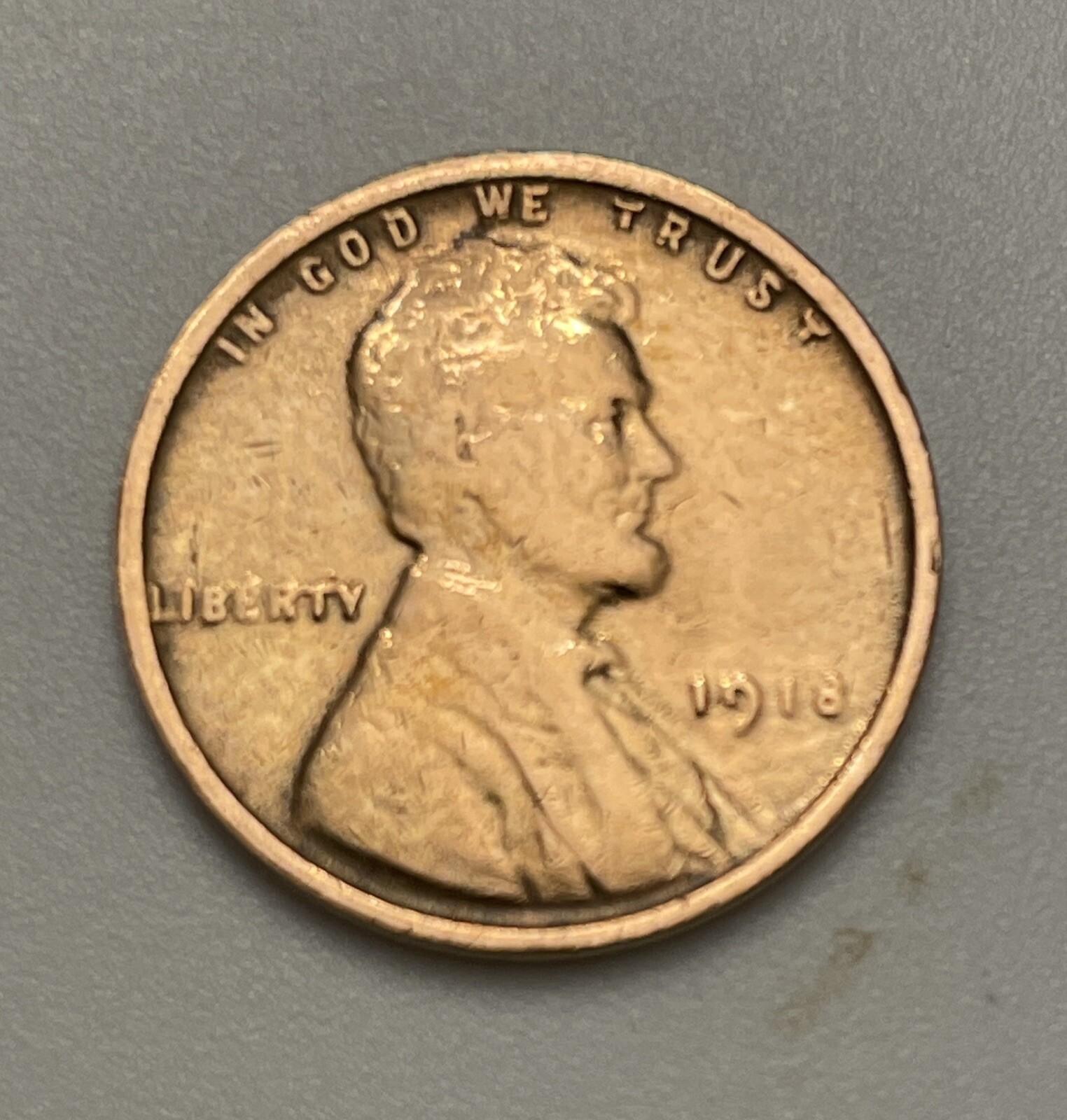 1918 Lincoln Wheat Cent