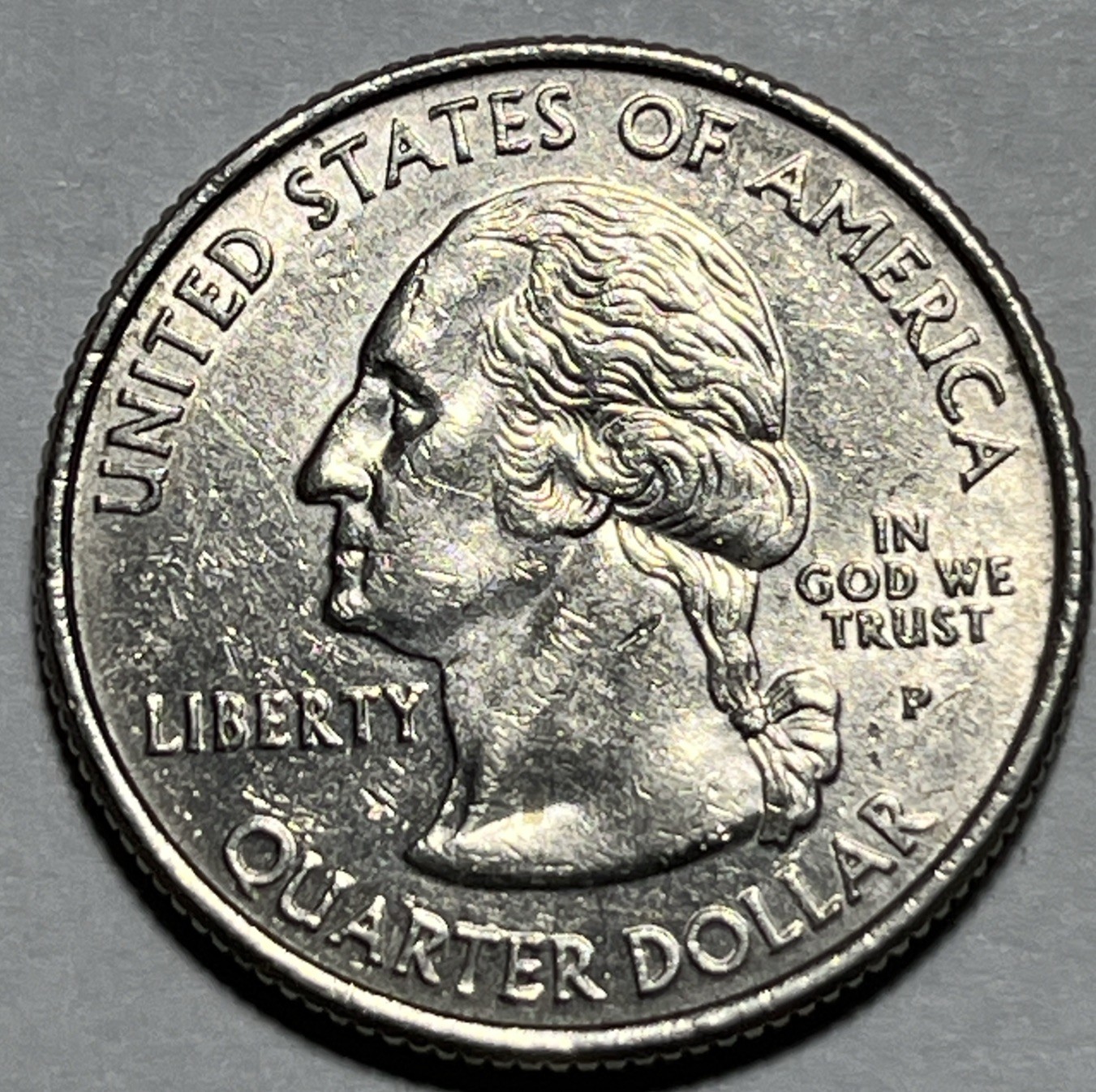 2003 P/P State Quarter Errors DDO Strike Through Grease Both Sides