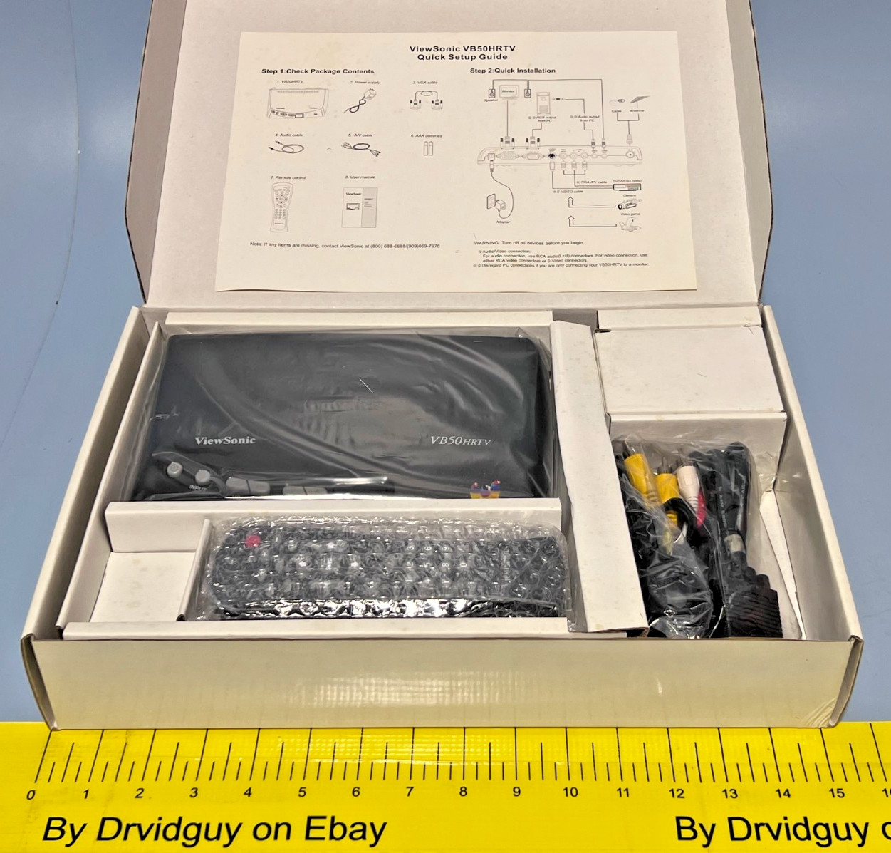 ViewSonic VB50HRTV High-Resolution TV Tuner VSACC23126-1M