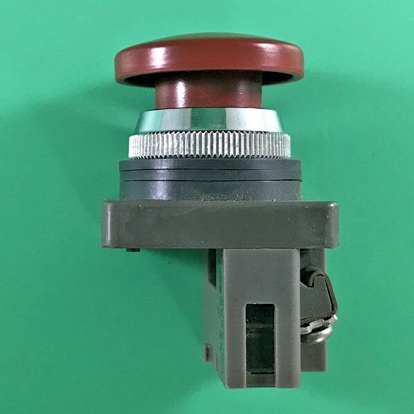 858T RED MUSHROOM PUSH BUTTON SWITCH