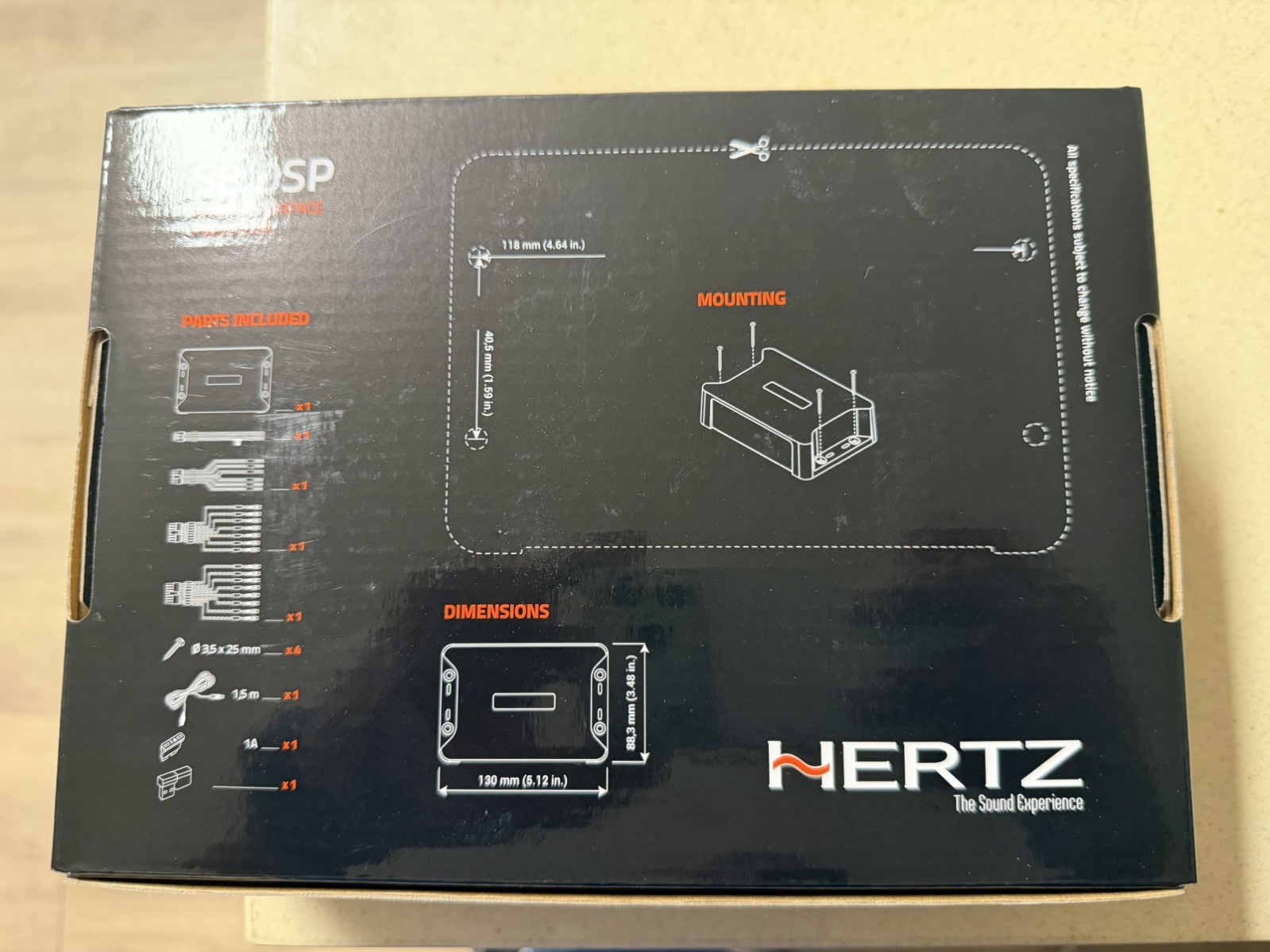 Hertz S8 DSP ultra-compact Processor