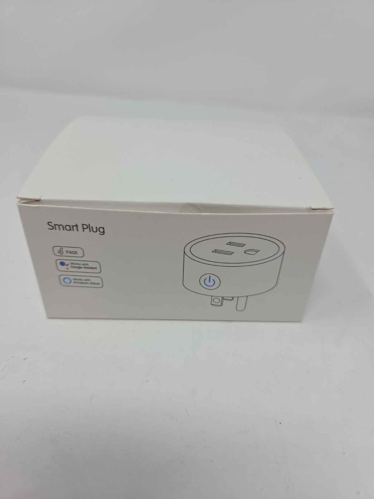 Mini Wifi Smart Plug 2.4GHz Only / Alexa & Google Home Compatible Pack Of 4