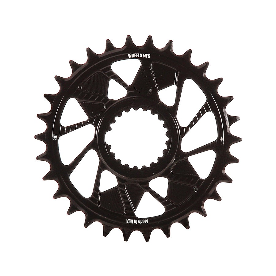 Wheels Manufacturing DM HG+ Inboard, Chainring, Teeth: 30, Speed: 12, BCD: