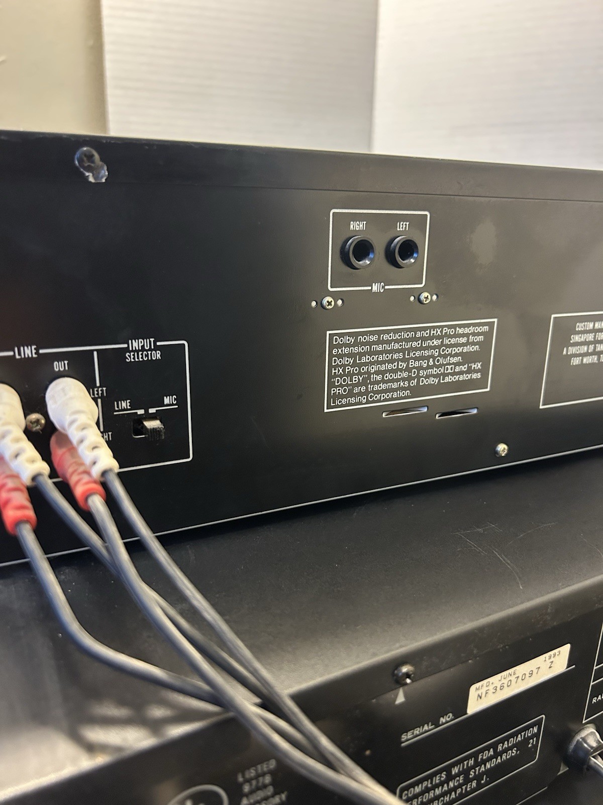 Optimus Professional Series modular component stereo system perfectly working.