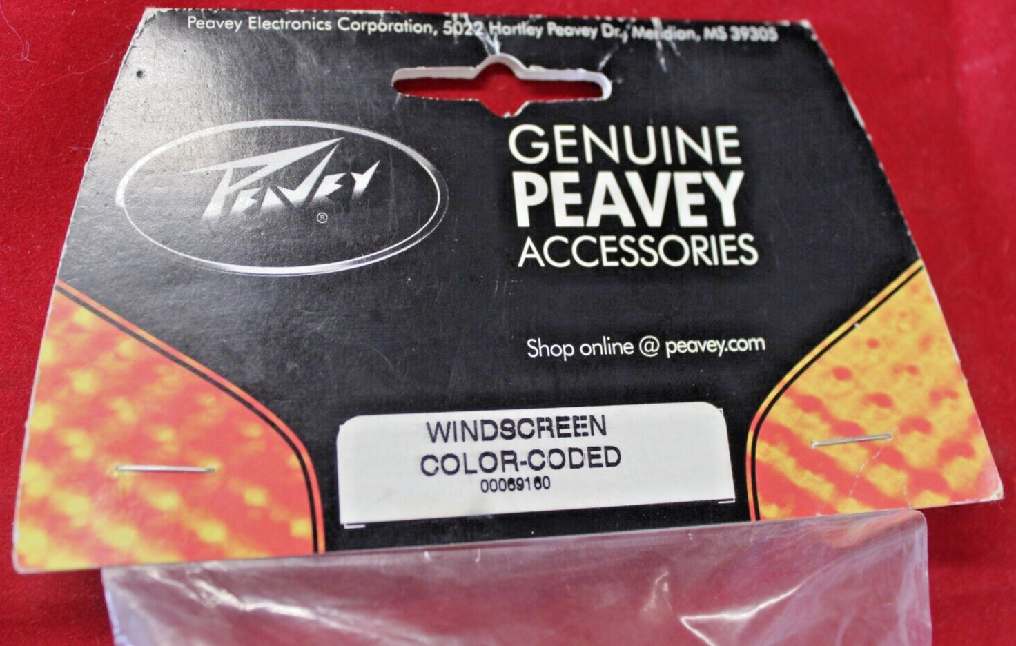 Peavey Color-Coded Windscreen 8-Pack