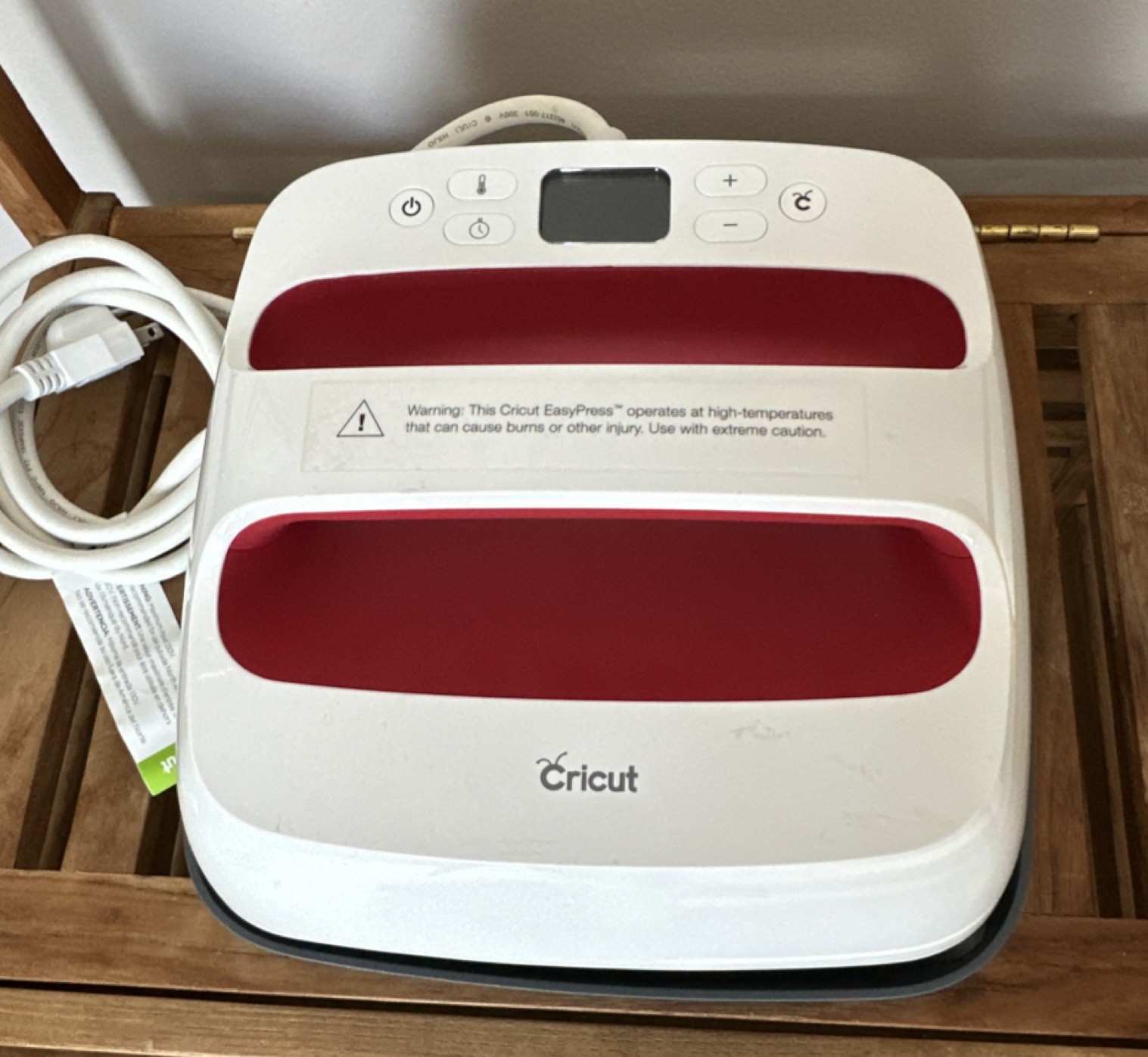 Cricut EasyPress 2 Sublimation Press 12x10in Clamshell Digital T-Shirts