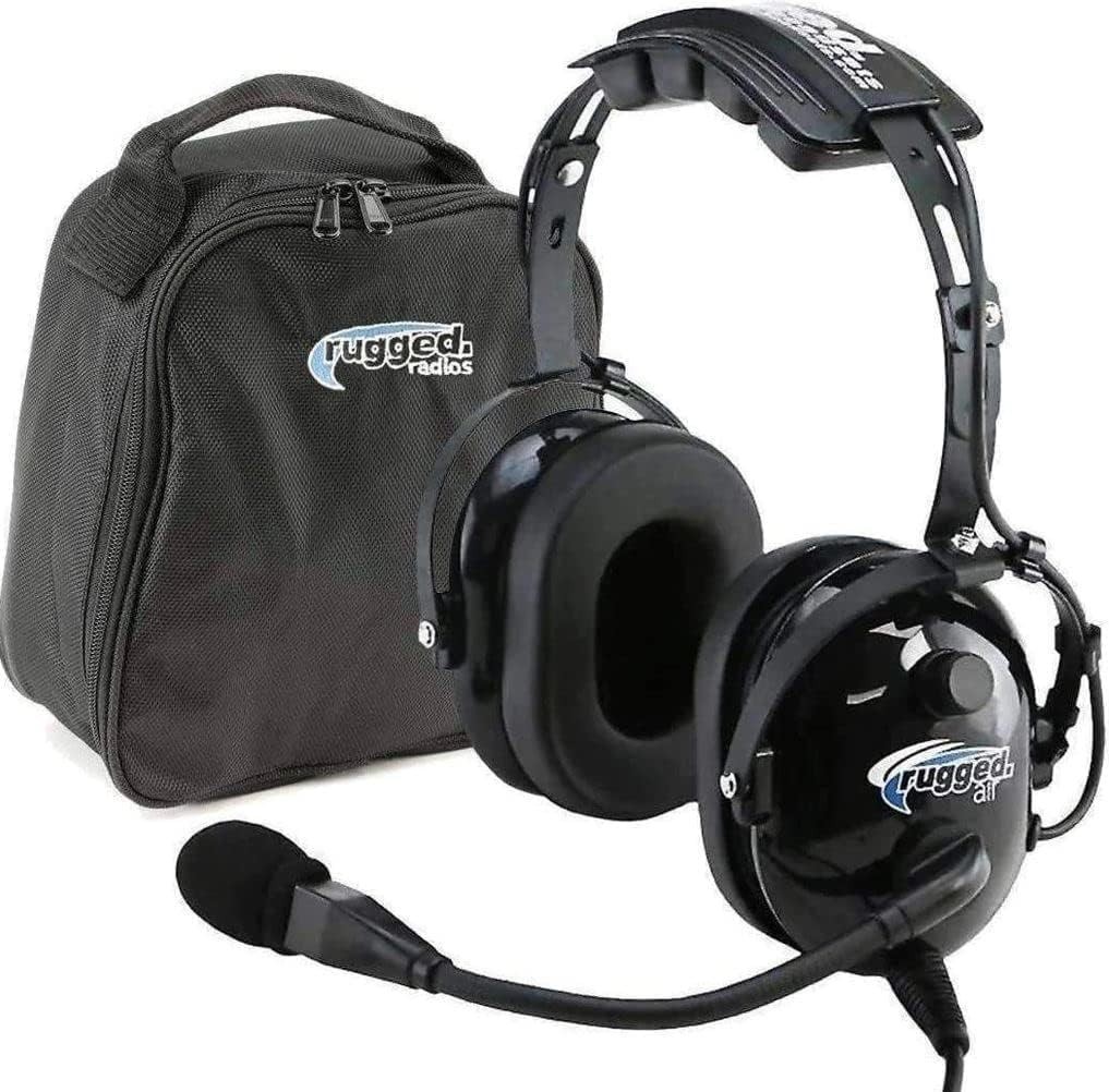 RA200 Aviation Pilot Headset for Student Pilots Flight Schools Flight Instructor