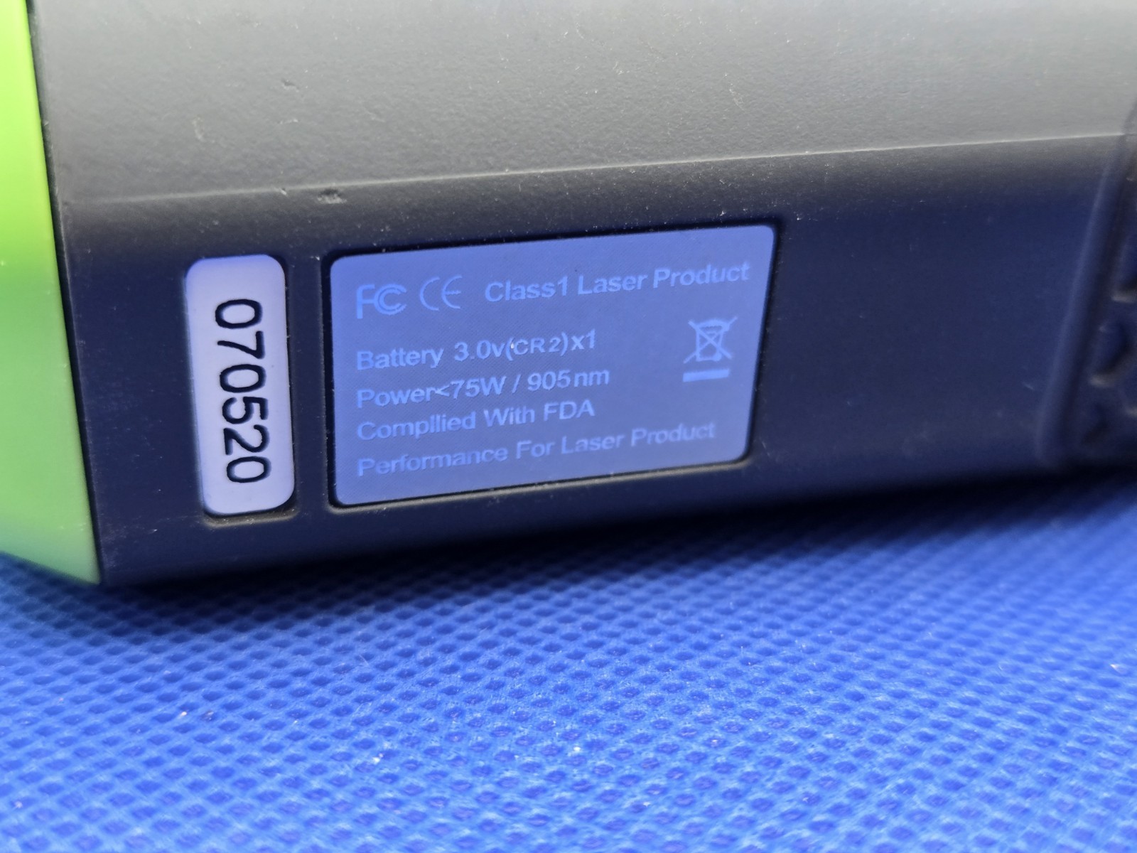 Missing Battery Cover. Precision Pro NX9 Golf Rangefinder. Battery Not Included