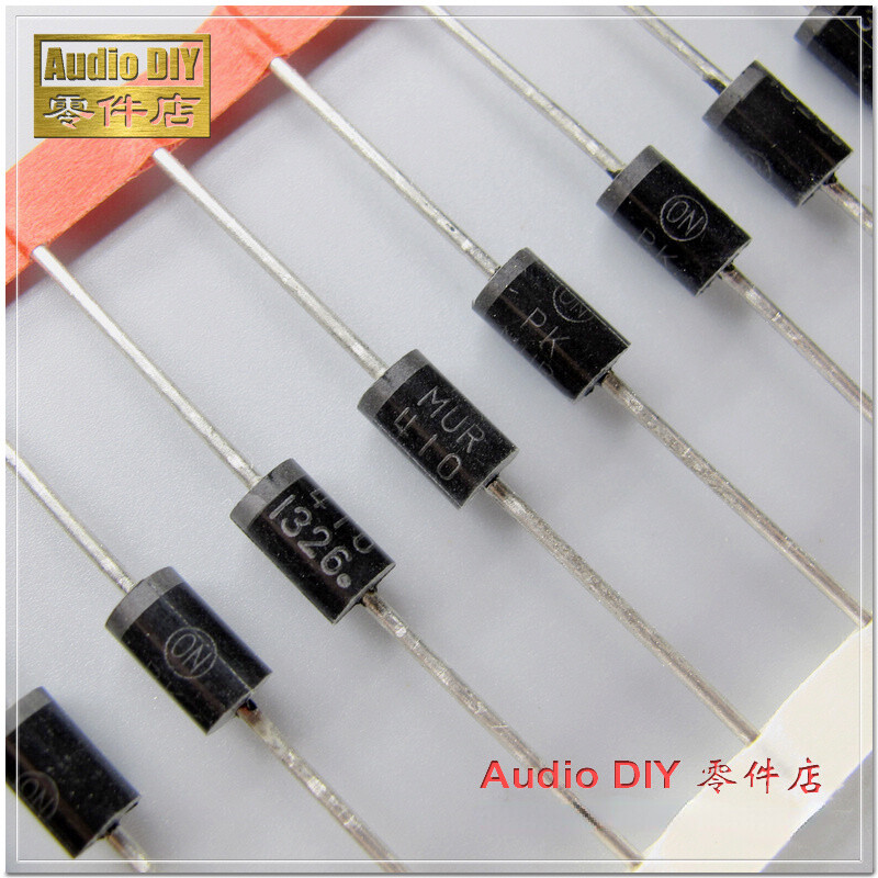 ON Semiconductor MUR410 4A/100V Copper Leg Ultra Fast Rectifier Diode