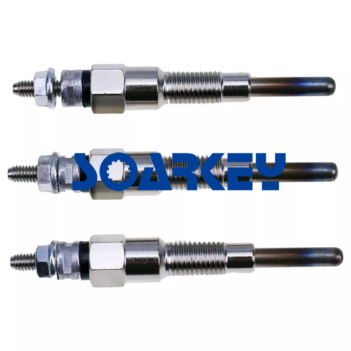 3 Piece Glow Plug for Kubota BX R310 2200D BX22D BX23D RTV900G RTV900G6 RTV900G9