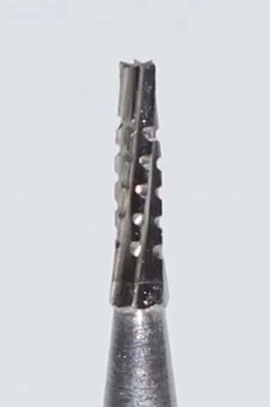 FG 699 Carbide Burs Flat End Tapered Fissure - 30 Burs 3x 10pk Made In Canada