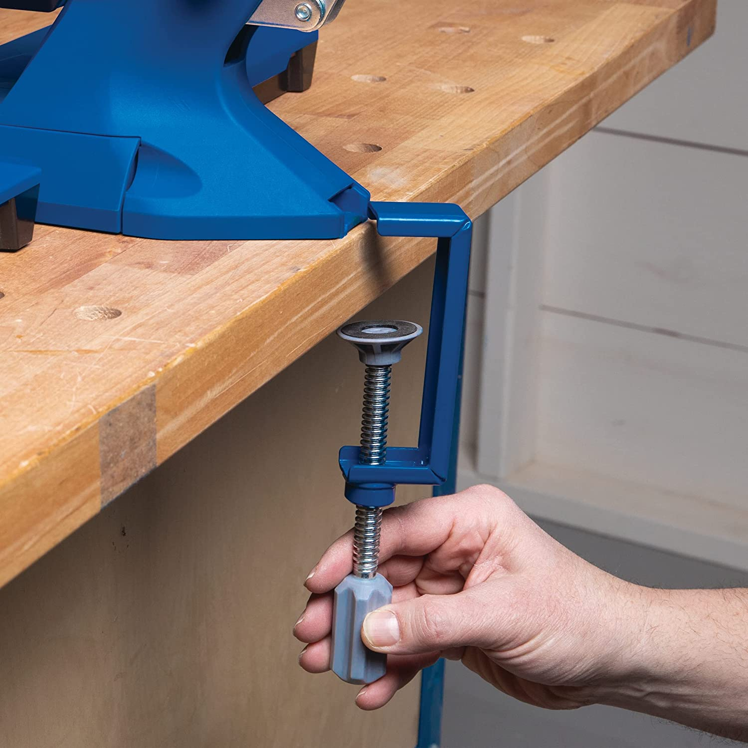 KPHA760 Pocket-Hole Jig Clamp, Blue