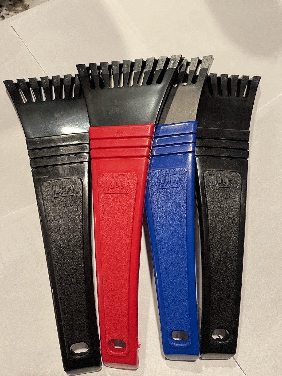 Ice scraper—Lot Of 4.  10 Inch Ice Scrapers
