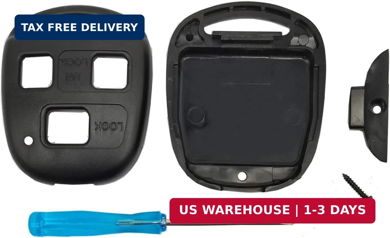 Upgraded Replacement Key Fob Keyless Entry Remote Shell Case fit for Lexus GS300