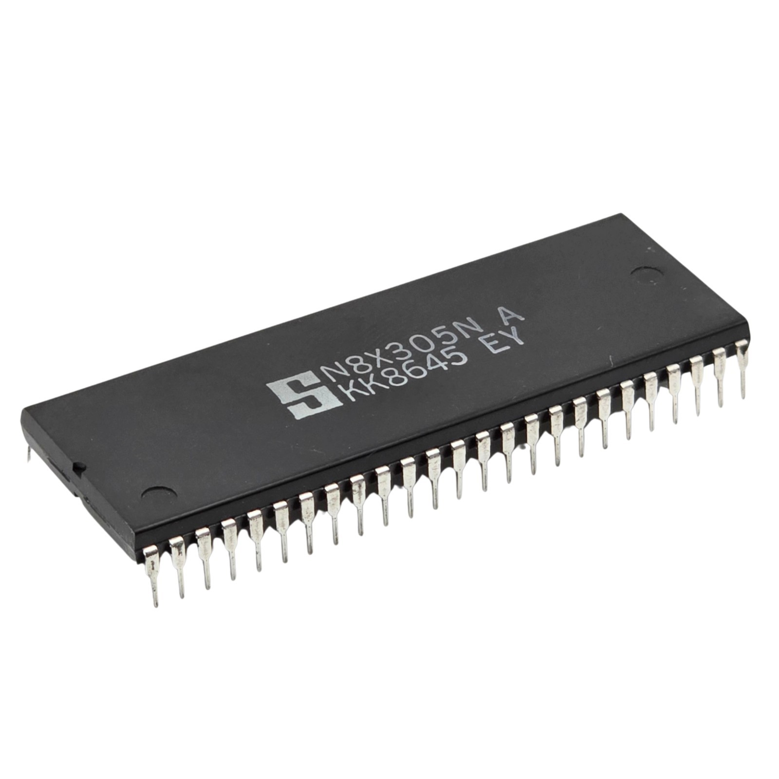 Signetics N8X305N Microcontroller IC 50-Pin DIP