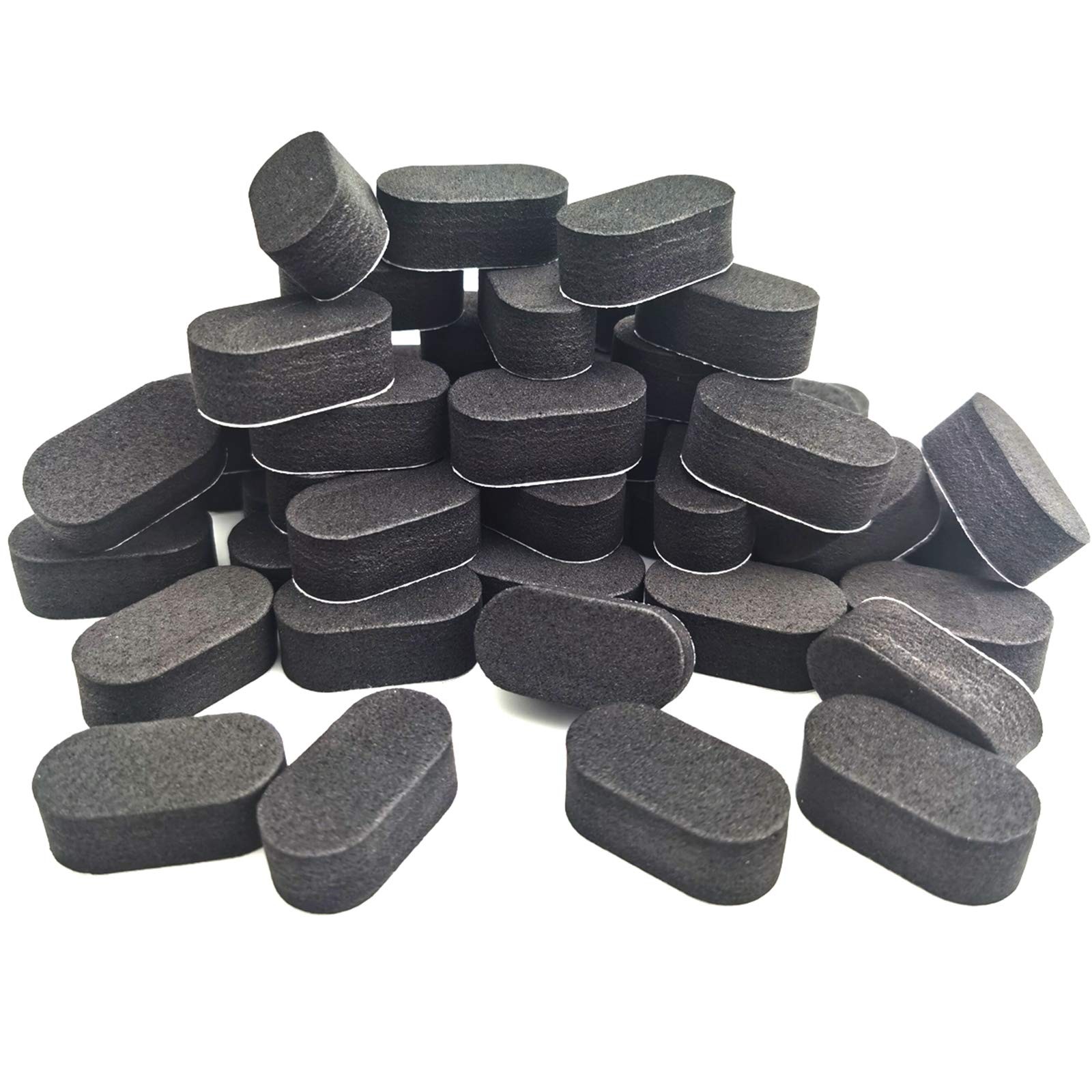 EUDAX 72 PCS FPV Black Sponge Mat Landing Skid Pad Gear Anti-Vibration 60 Pcs