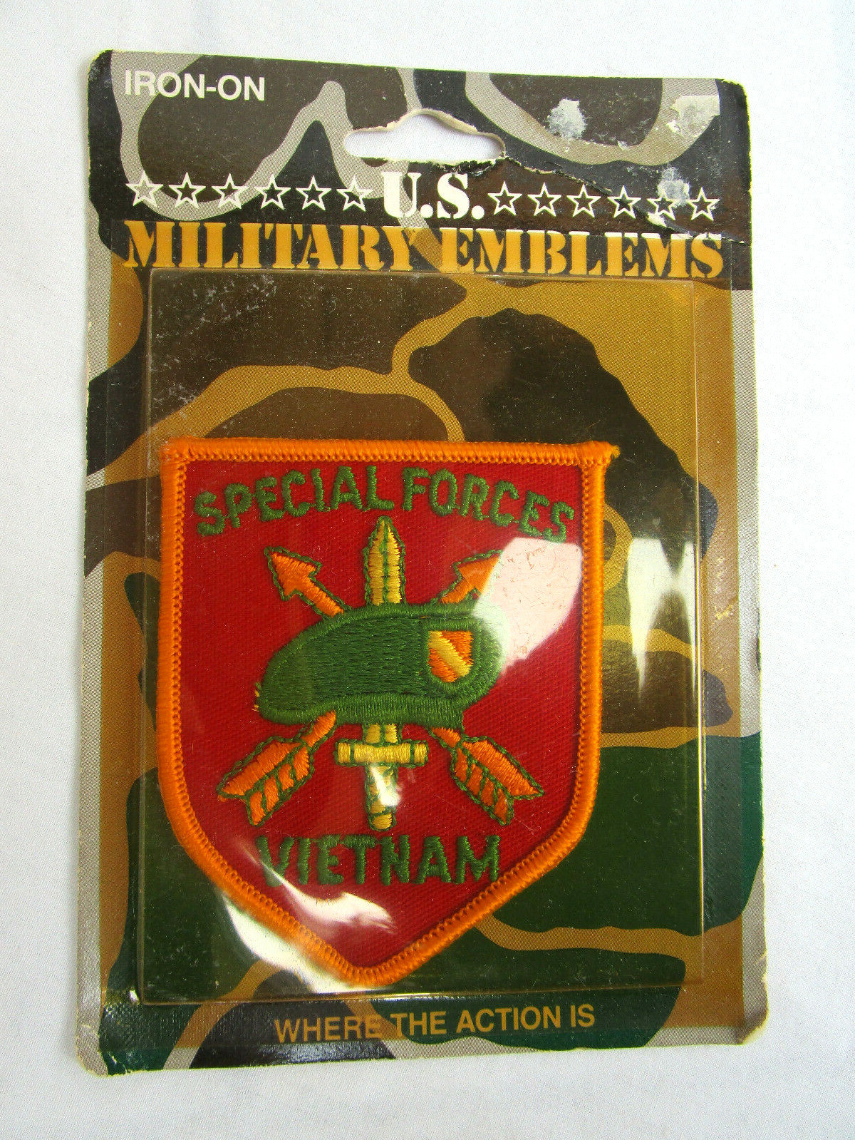 SPECIAL FORCES..VIETNAM..1987..PATCH..NEW in PACKAGE