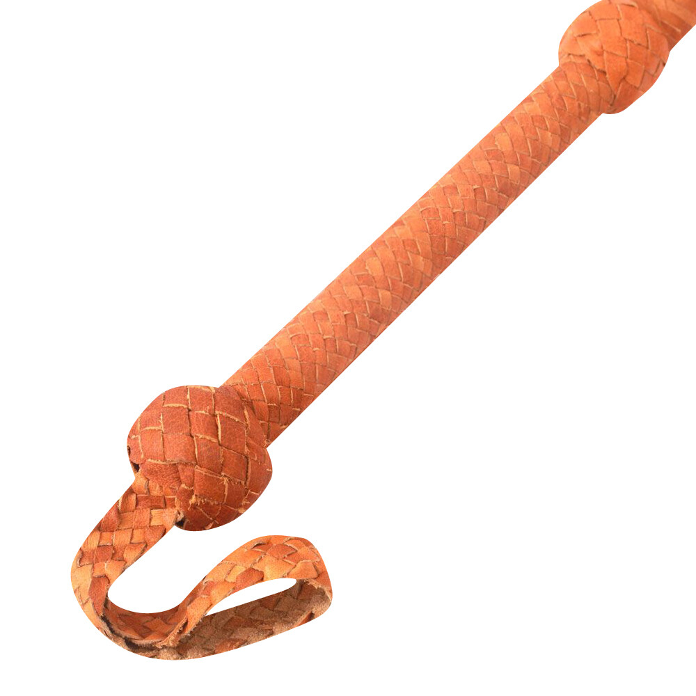 Genuine Real Cow Hide Leather 10 Feet Long 12 Plaits Braided Bull Whip Handmade