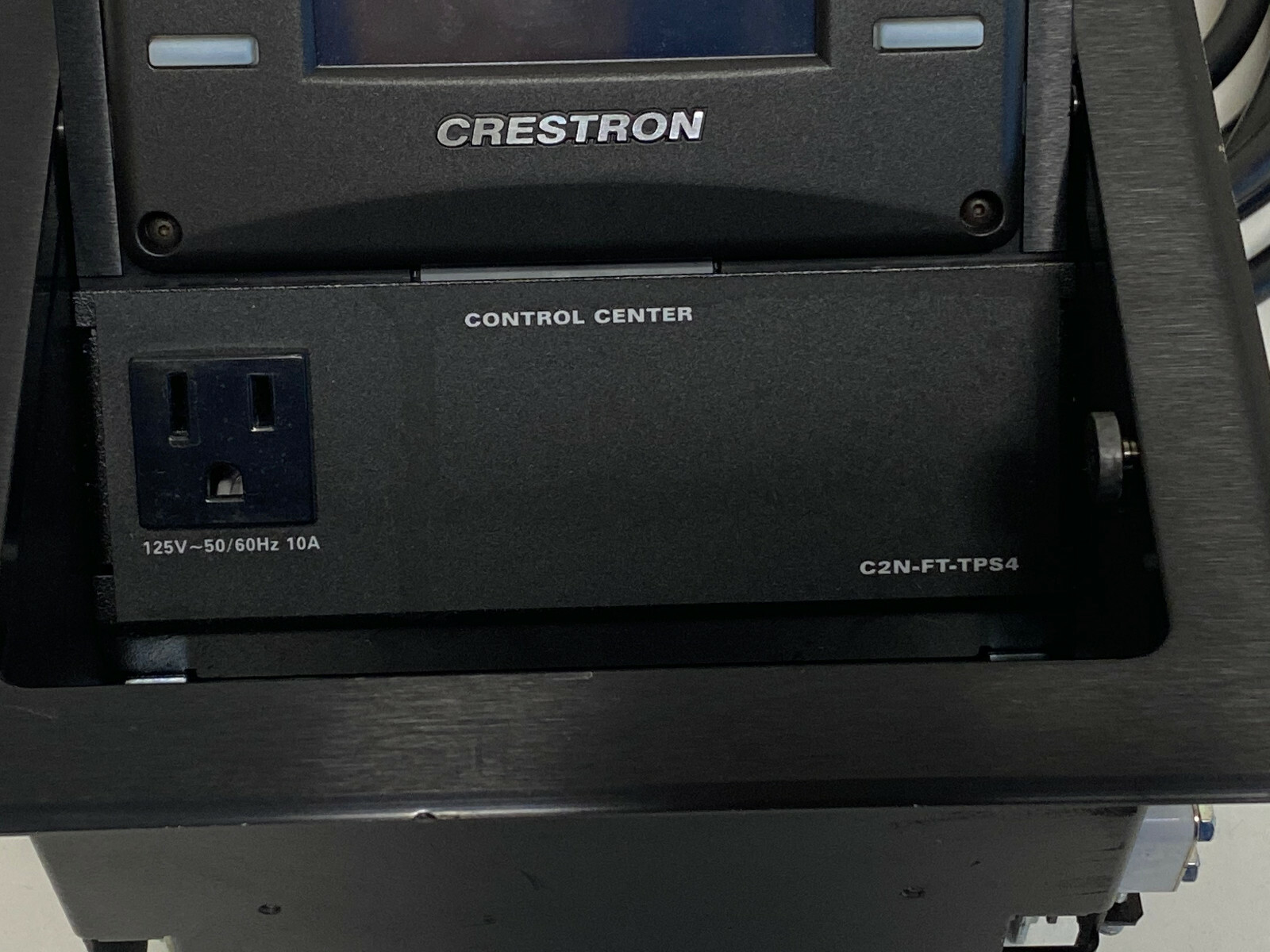 Shelf5: Crestron Electronics Fliptop Control Center C2N-FT-TPS4-B