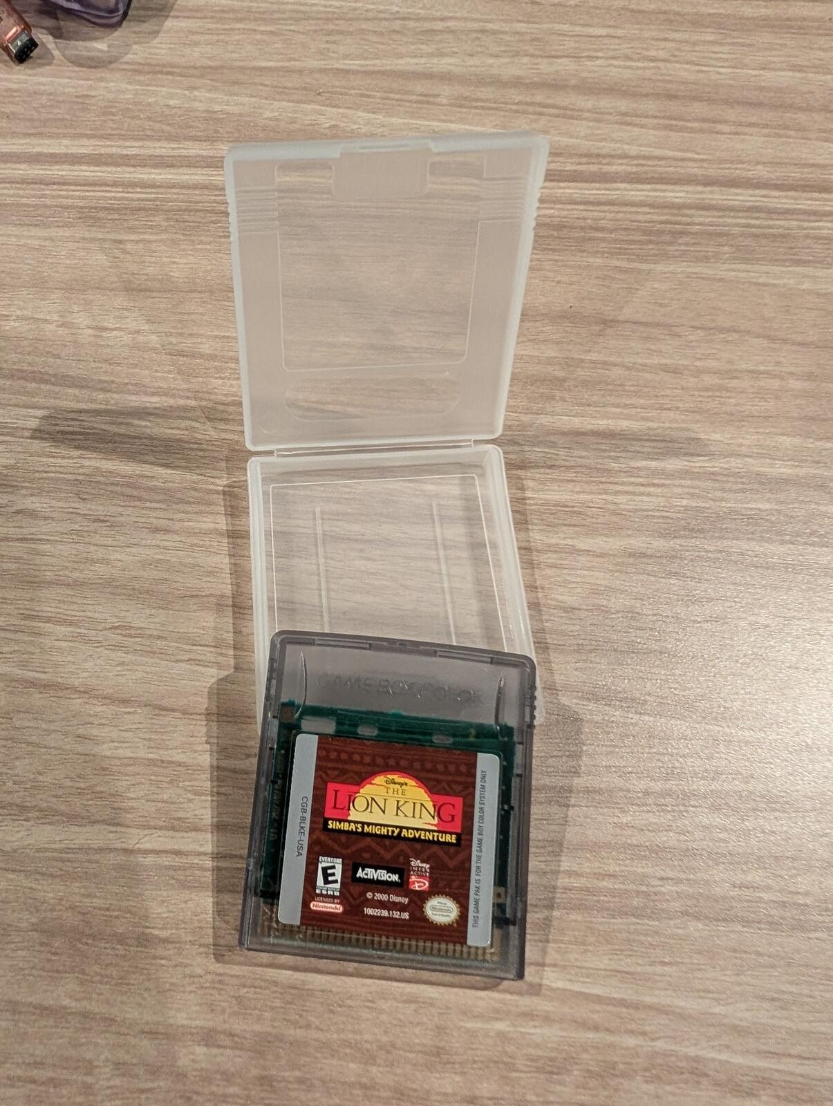 Disney's The Lion King Simba's Mighty Adventure Nintendo Game Boy Color GBC