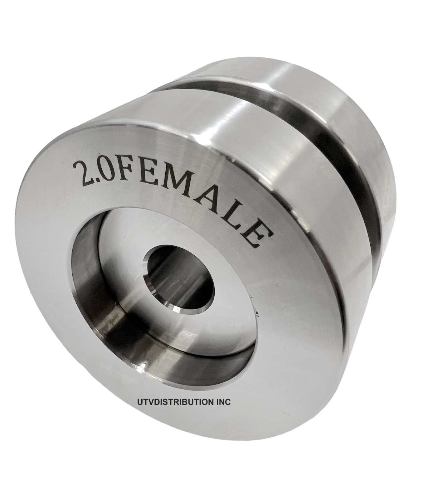Dimple Die 2" high grade treated tool steel press or bolt together