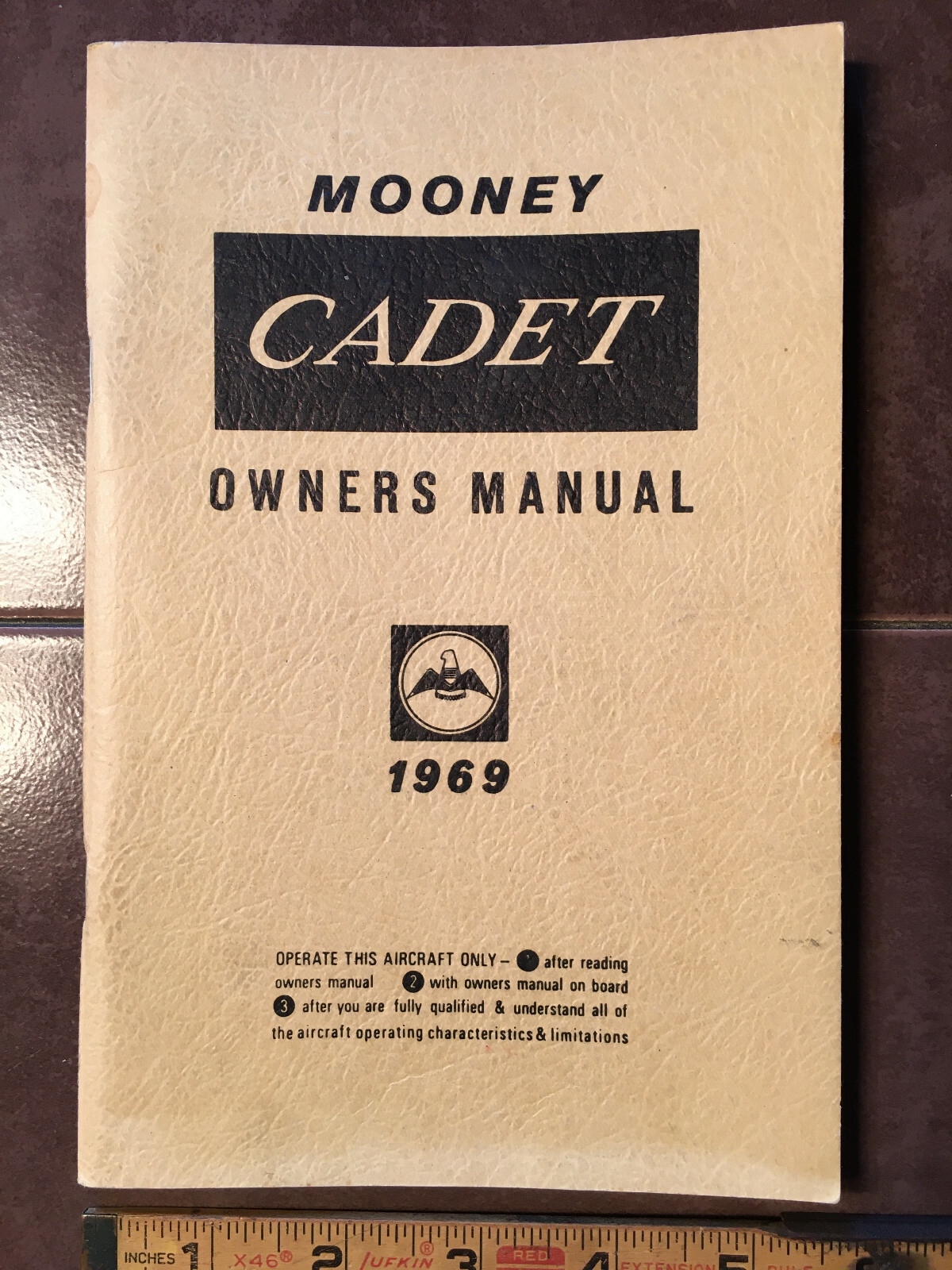 1969 Mooney Cadet Owner's Manual