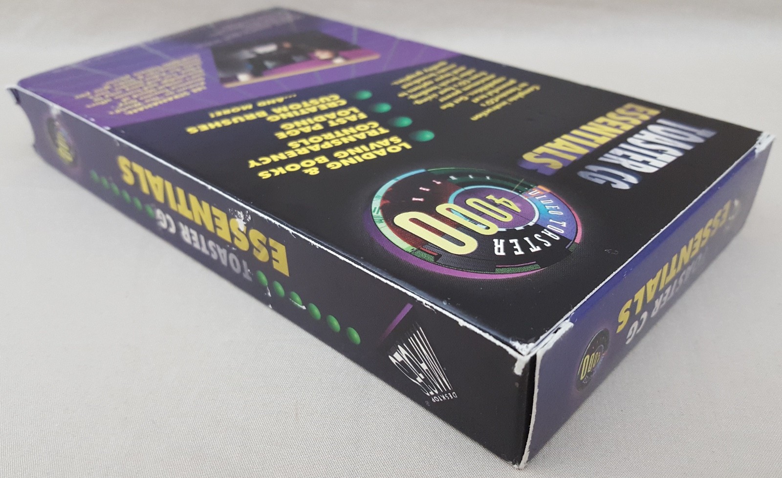 TOASTER CG ESSEANTIALS - VHS Tutorial Tape ©1993 for Amiga NewTek Video Toaster