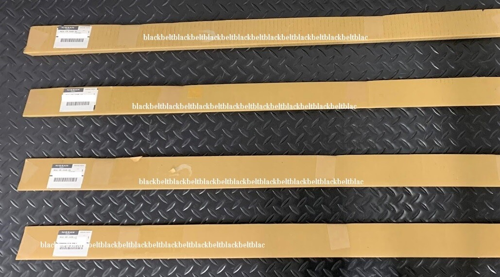 Nissan genuine Silvia S15 Weatherstrip Fron Rear Window Molding Set 80820-85F10