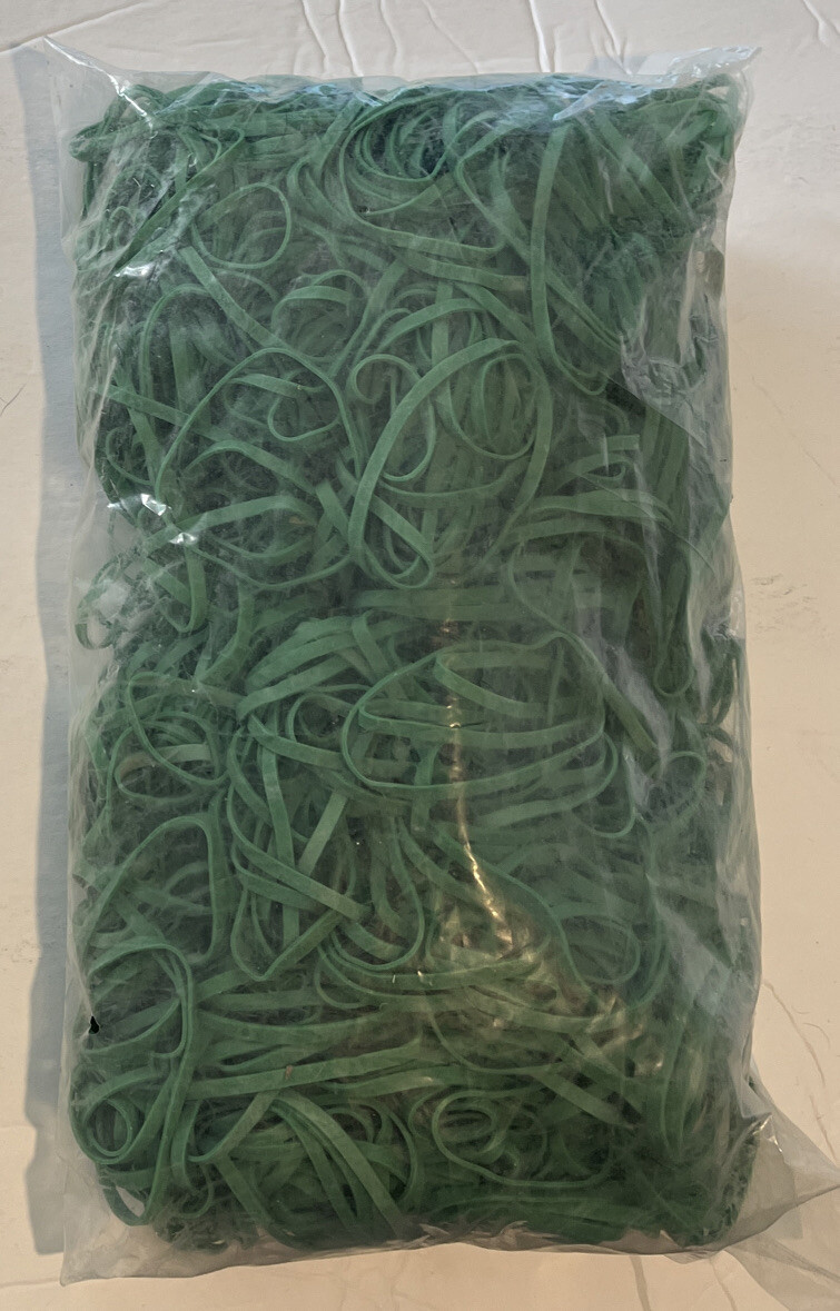 Sirco rubber bands, one pound, size 32 Green