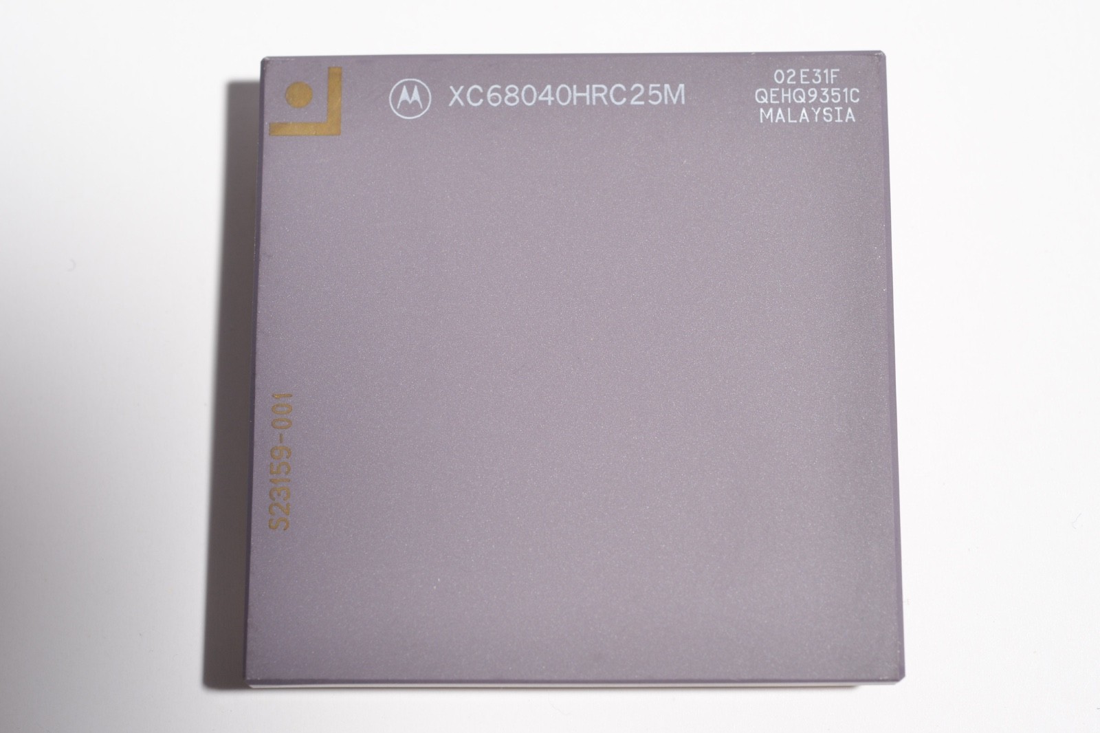 Motorola XC68040HRC25M 68040 for Macintosh / Amiga 02E31F S23159-001