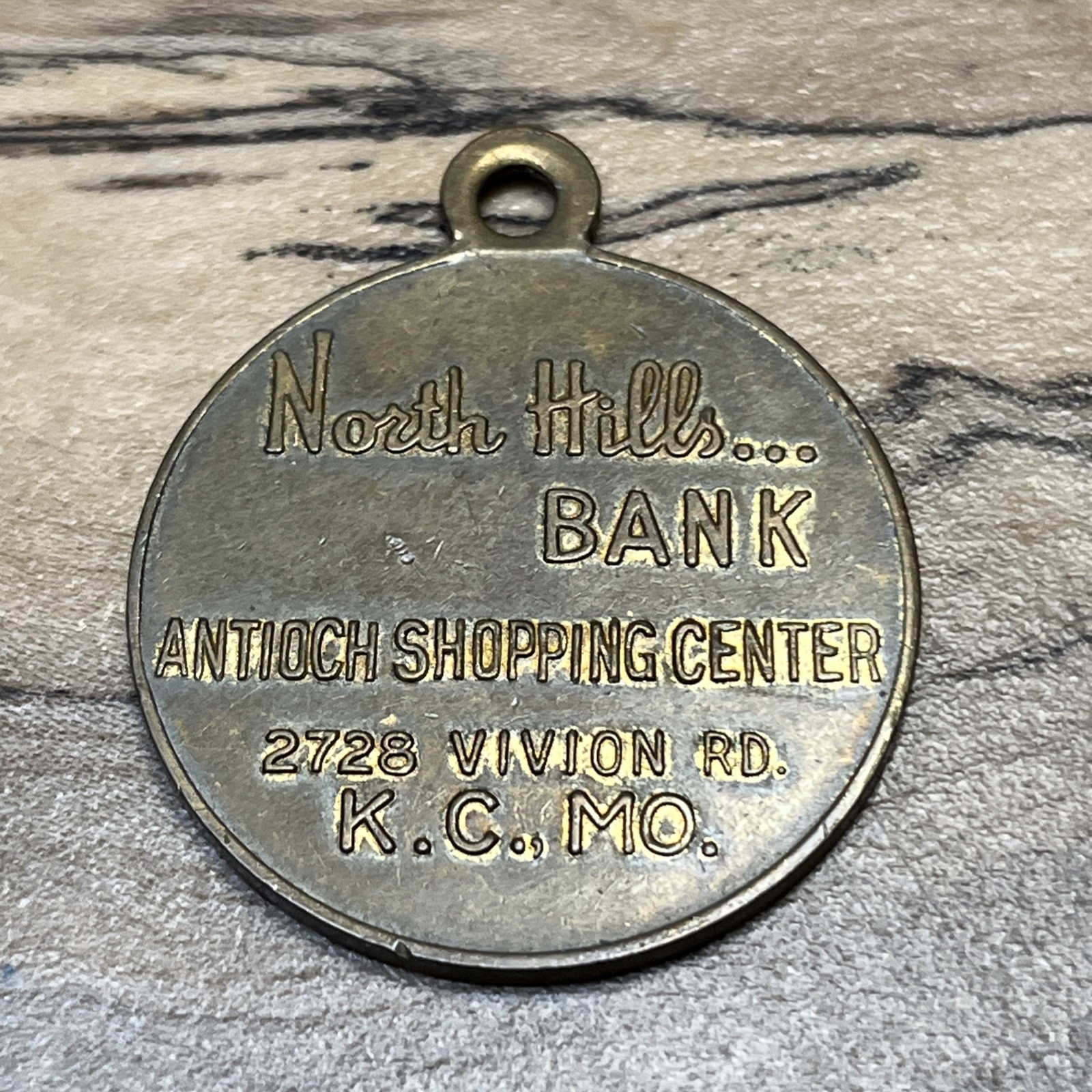 North Hills Bank Kansas City, Mo. Key Fob #1281 *C199