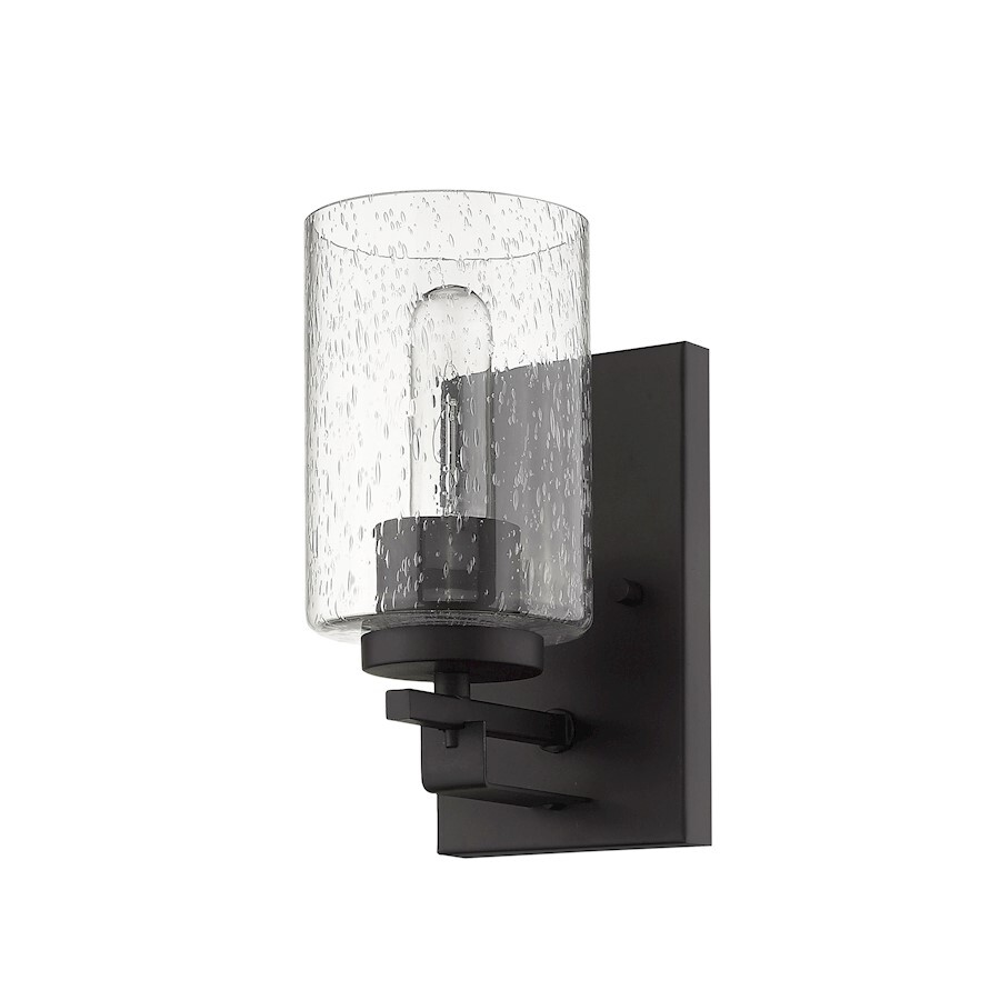 Acclaim Orella 1 Light Sconce, Bronze/Seeded Cylindrical - IN41100ORB