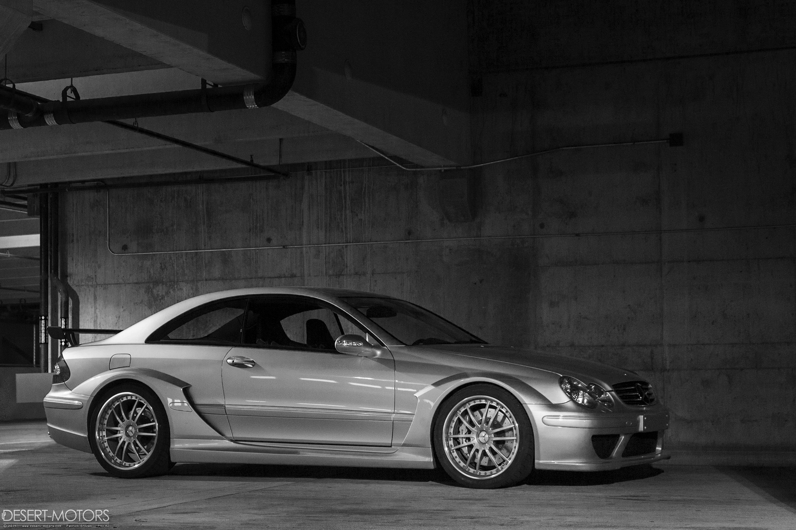 Cars 2005 mercedes benz clk dtm Desk Mat Stitched