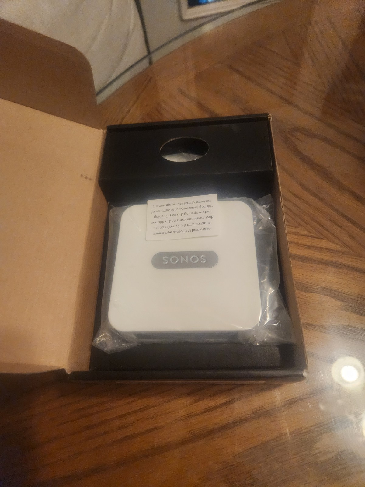 Sonos Bridge Wireless Network Audio Bridge, White (BRIDGE) Compatible w/ Sonos