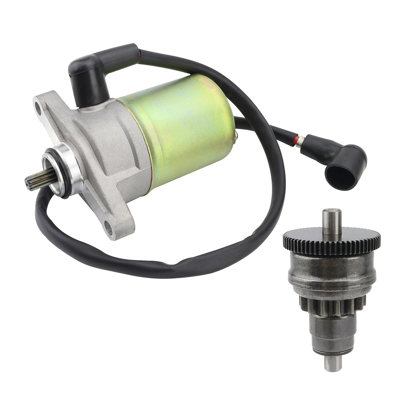 GY6 49cc 50cc 60cc 80cc 100cc Starter for 4-Stroke Scooter Moped ATV Bendix