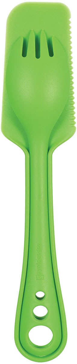 Guyot Designs Mealgear The Utensils Set: Celery-Colored Cooking Utensils