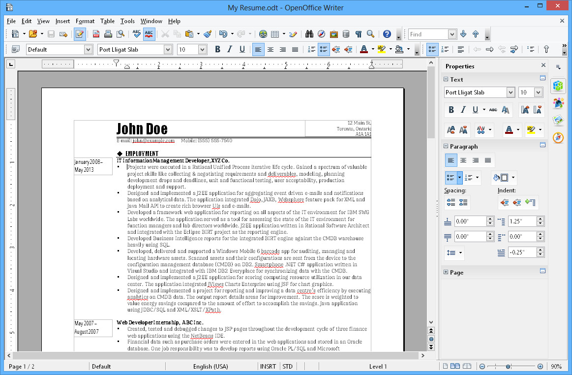 Open Office Software Suite for Windows-Word Processing Home Student - Deluxe USB