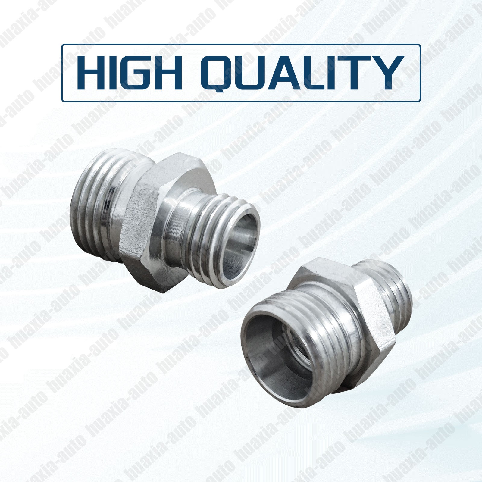 Free Ship Mini Excavator Hydraulic Attachment Fittings  M14-M18( Sold In Pairs).