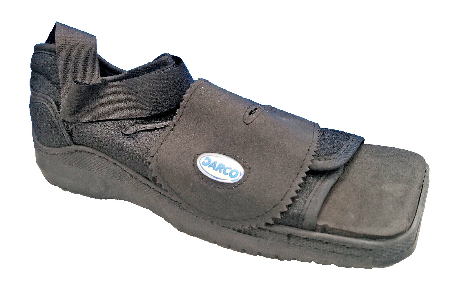 Darco Medical-Surgical Square Toe Trauma Post-Op Shoe Black -MS- MQM1B Mens: 6-8