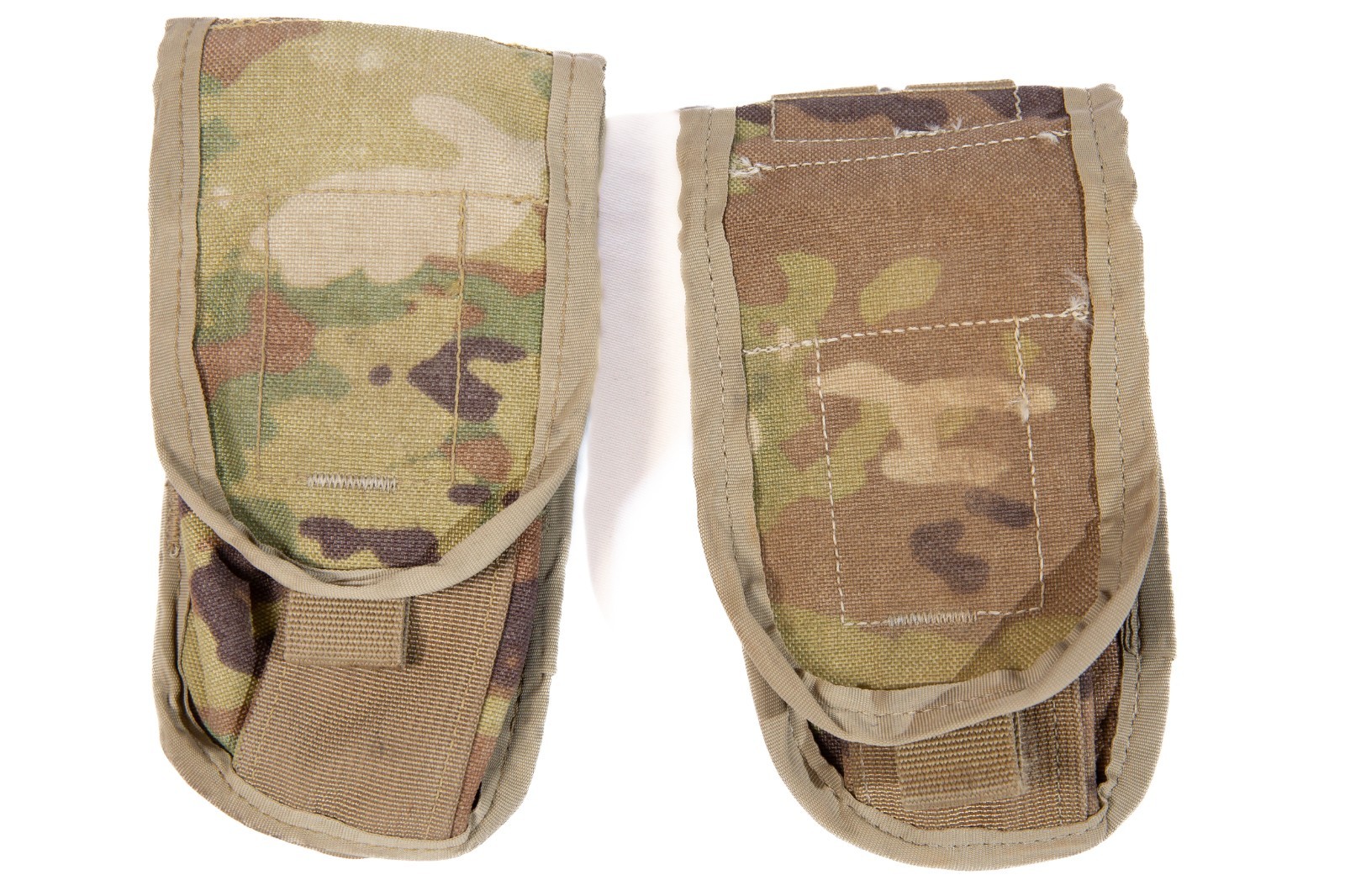 USGI MOLLE II Two Magazine Pouch OCP 2-PACK Used 8465-01-641-9431