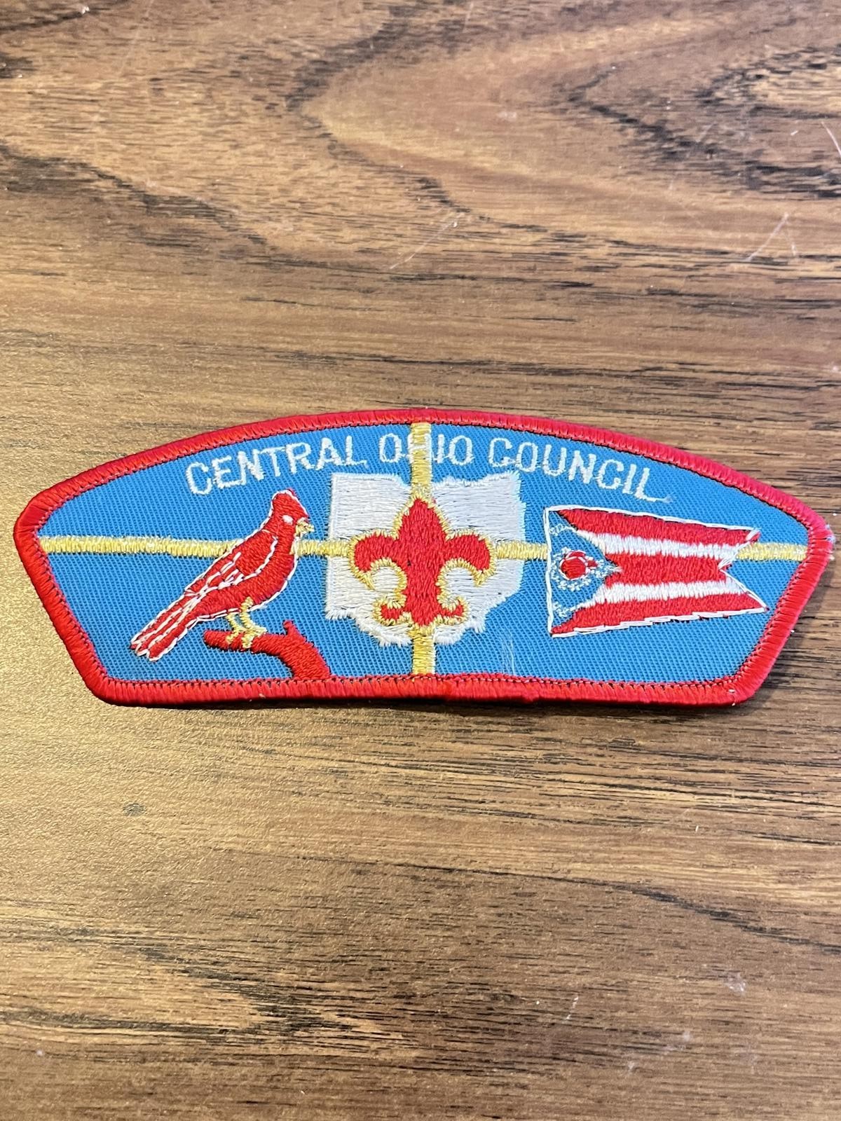 Central Ohio Council Boy Scouts of America BSA Full Strip Patch