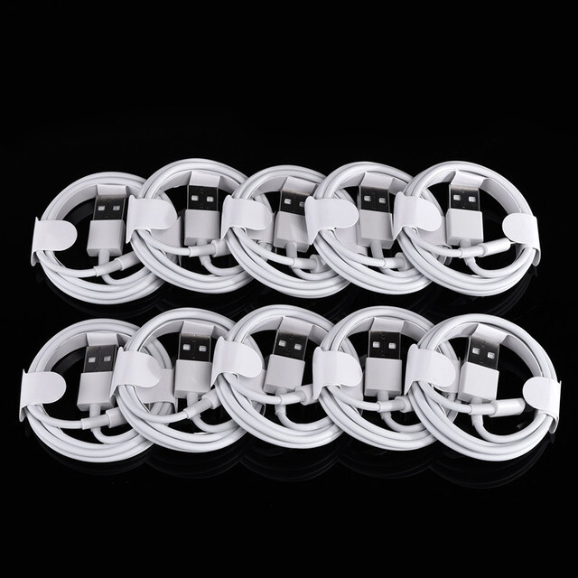 10Pack Lot USB Charger Cable Cord 3Ft For iPhone 14 13 12 11 8 7 6 Plus XR XS SE
