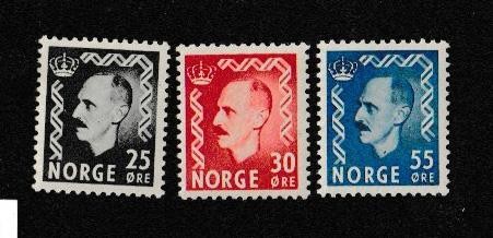 Dealer Close-out, Norway #s322-344 mint very fine cat. $28