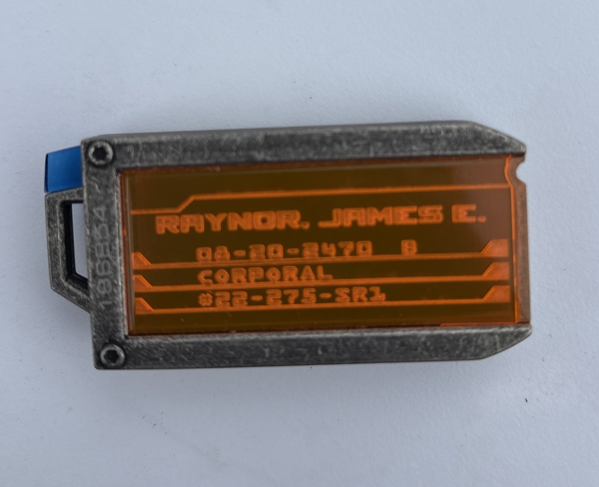Mass Effect James Raynor Dogtag USB Stick